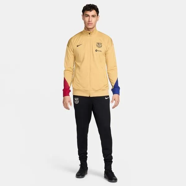 Barcelona Træningsdragt Dri-FIT Strike - Guld/Bordeaux/Sort