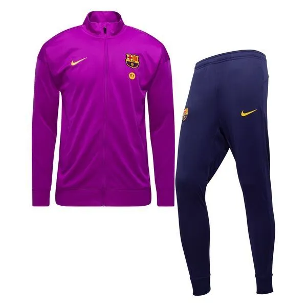 Barcelona Træningsdragt Dri-FIT Strike - Lilla/Gul