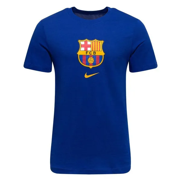 Barcelona T-Shirt Crest - Navy