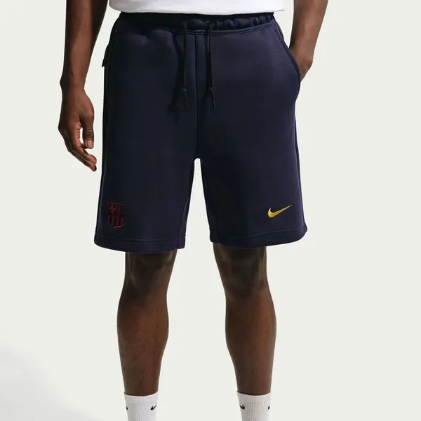 Barcelona Shorts Tech Fleece - Blå/Gul